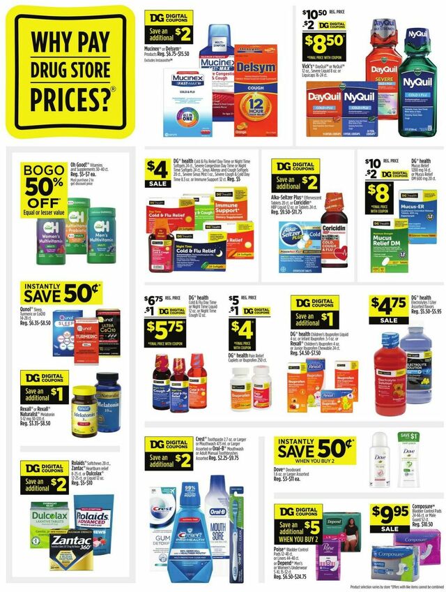 Catalogue Dollar General from 12/10/2023