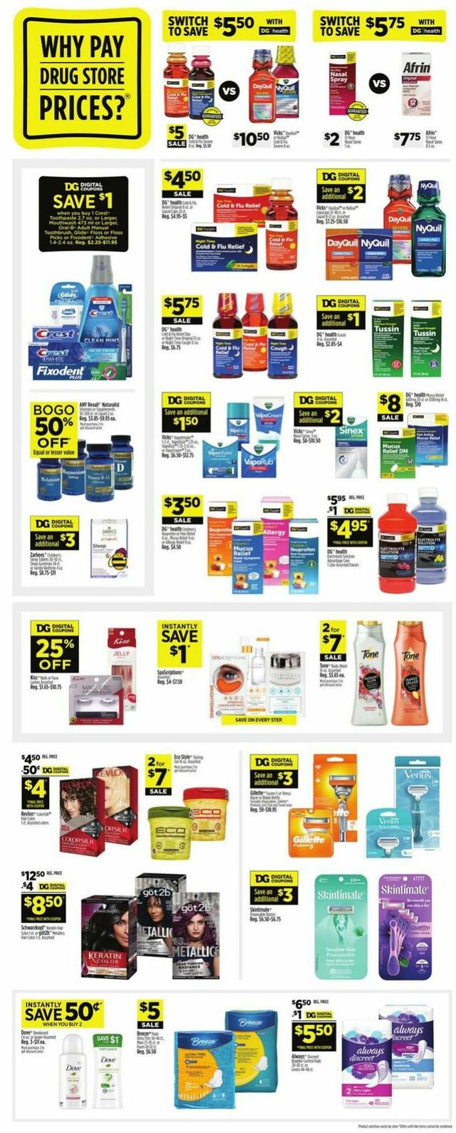 Catalogue Dollar General from 12/24/2023
