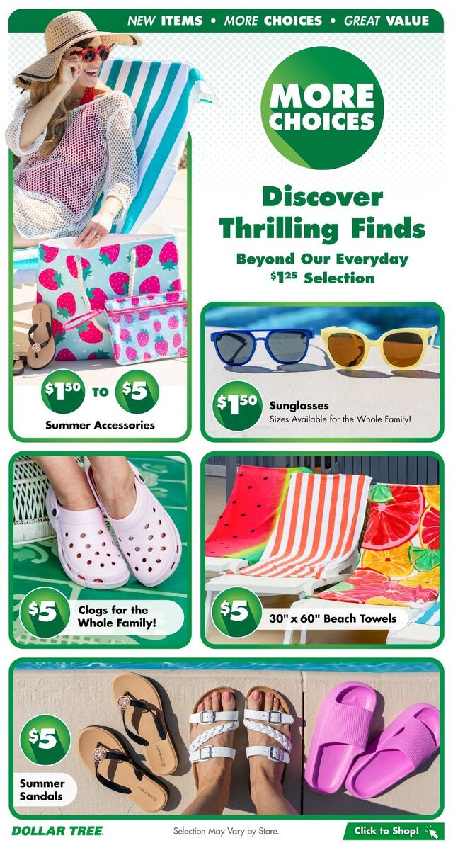 Catalogue Dollar Tree from 05/12/2025