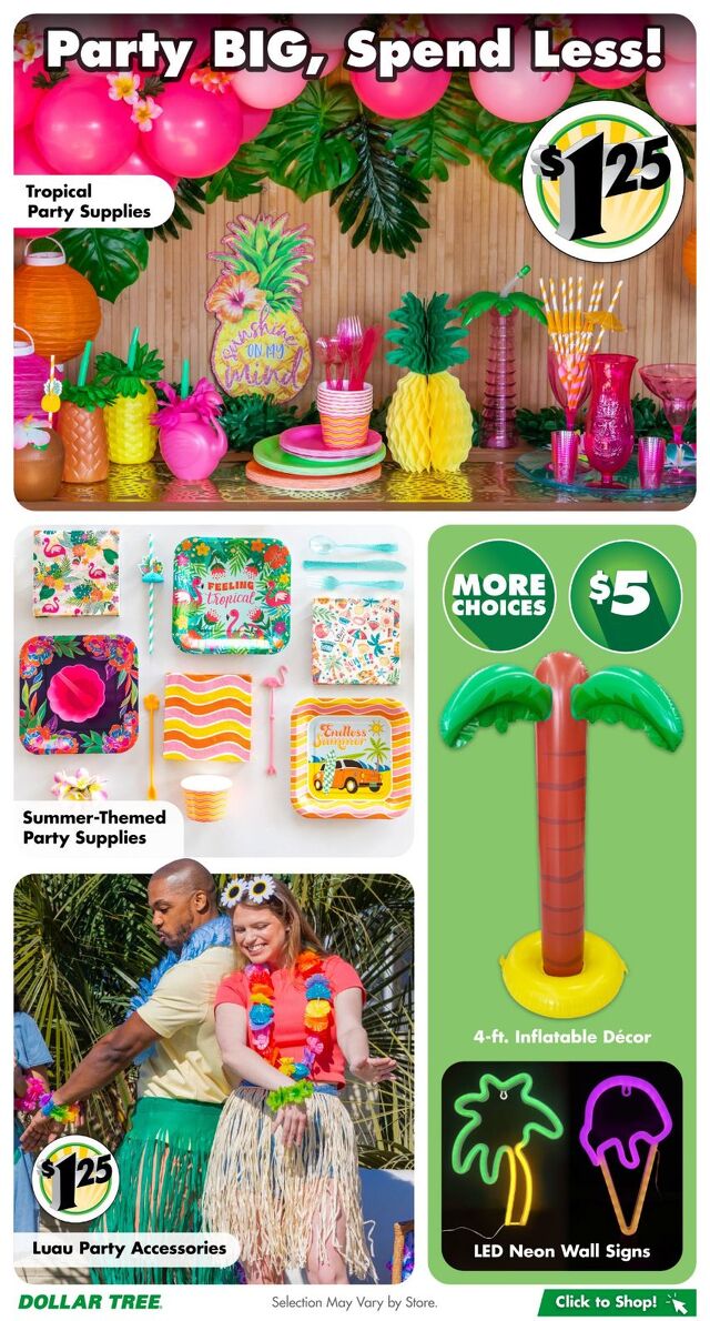 Catalogue Dollar Tree from 05/27/2025