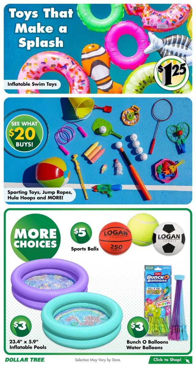 Catalogue Dollar Tree from 05/27/2025