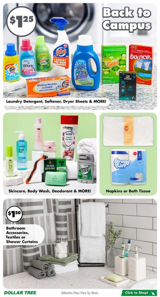 Catalogue Dollar Tree from 07/27/2025