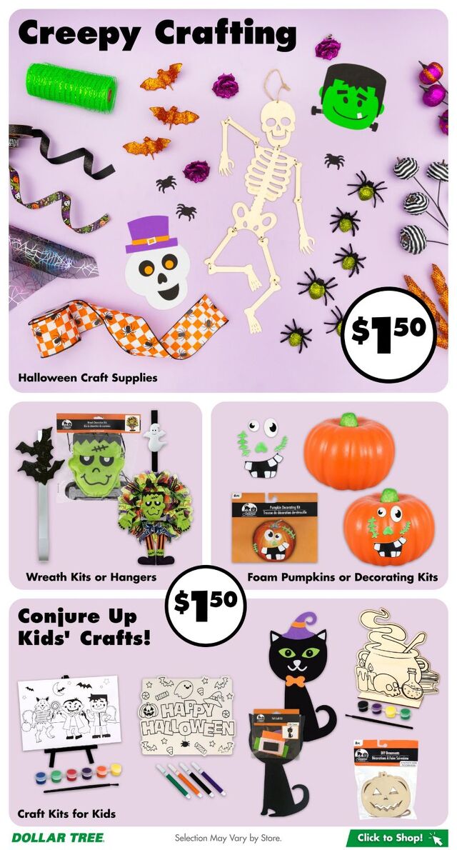 Catalogue Dollar Tree from 08/17/2025