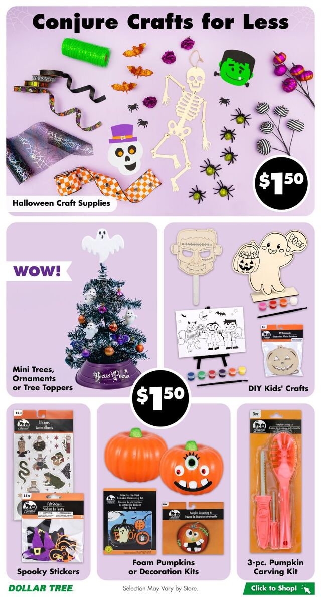 Catalogue Dollar Tree from 09/02/2025
