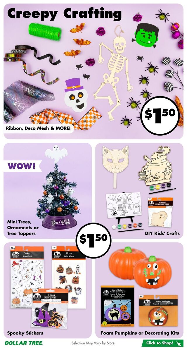Catalogue Dollar Tree from 09/21/2025