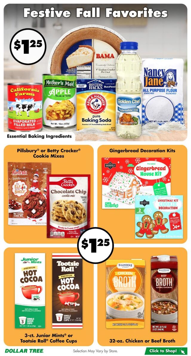 Catalogue Dollar Tree from 10/12/2025