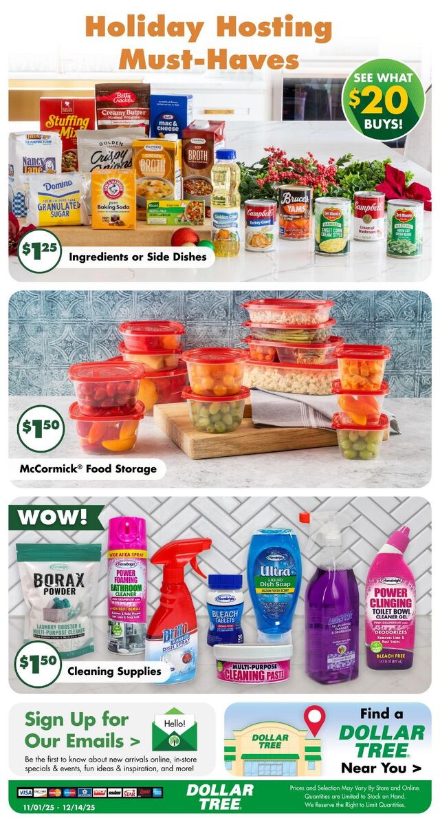 Catalogue Dollar Tree from 11/01/2025