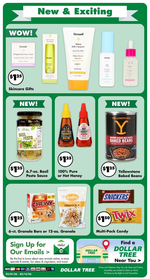 Catalogue Dollar Tree from 02/01/2026