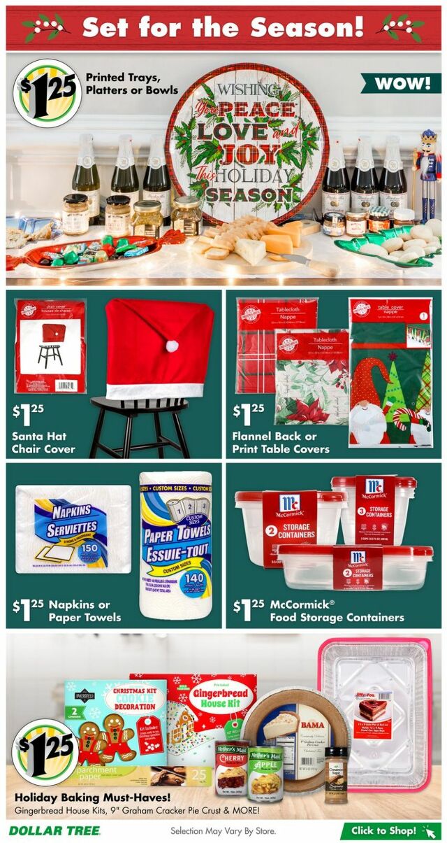 Catalogue Dollar Tree from 11/24/2023