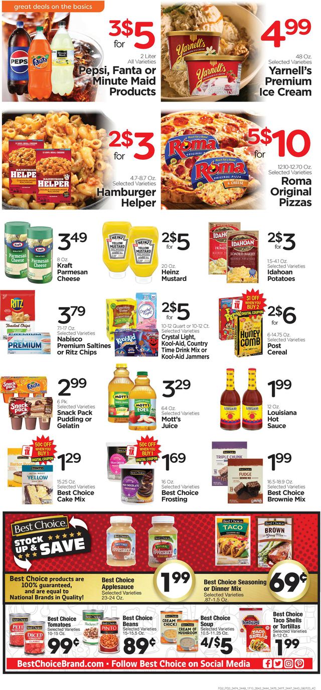 Catalogue Edwards Food Giant from 09/27/2023