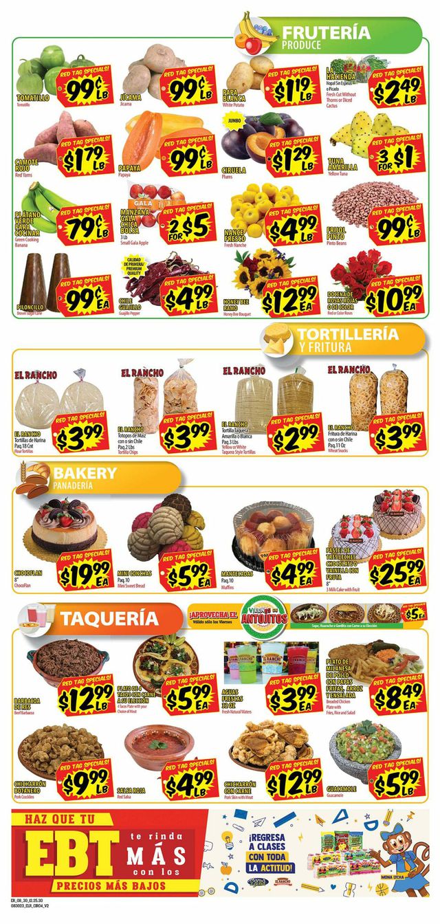 Catalogue El Rancho from 08/30/2023