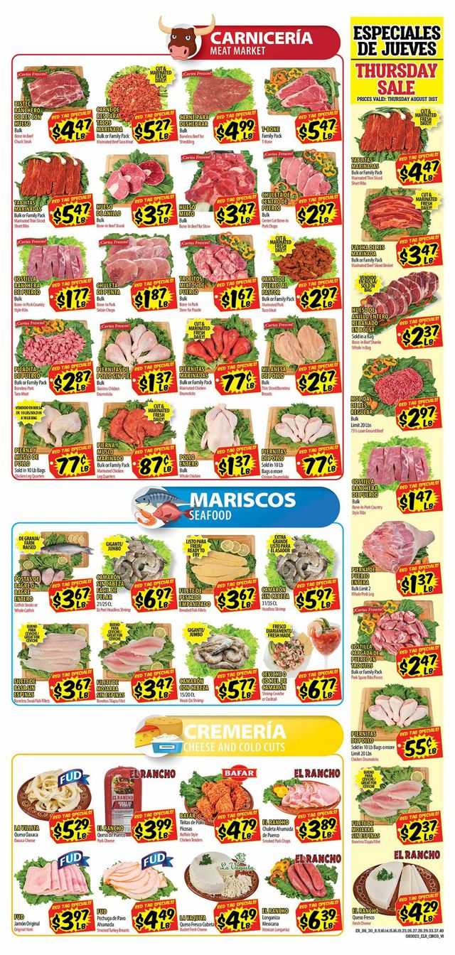 Catalogue El Rancho from 08/30/2023