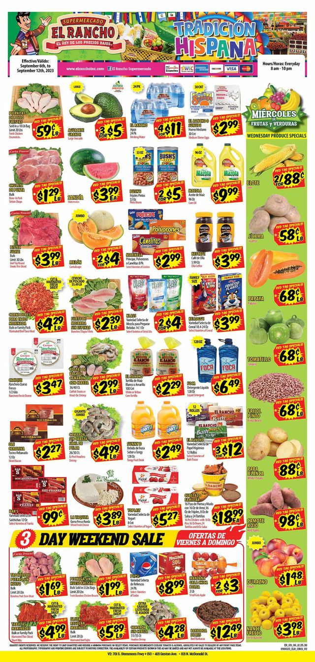 Catalogue El Rancho from 09/06/2023