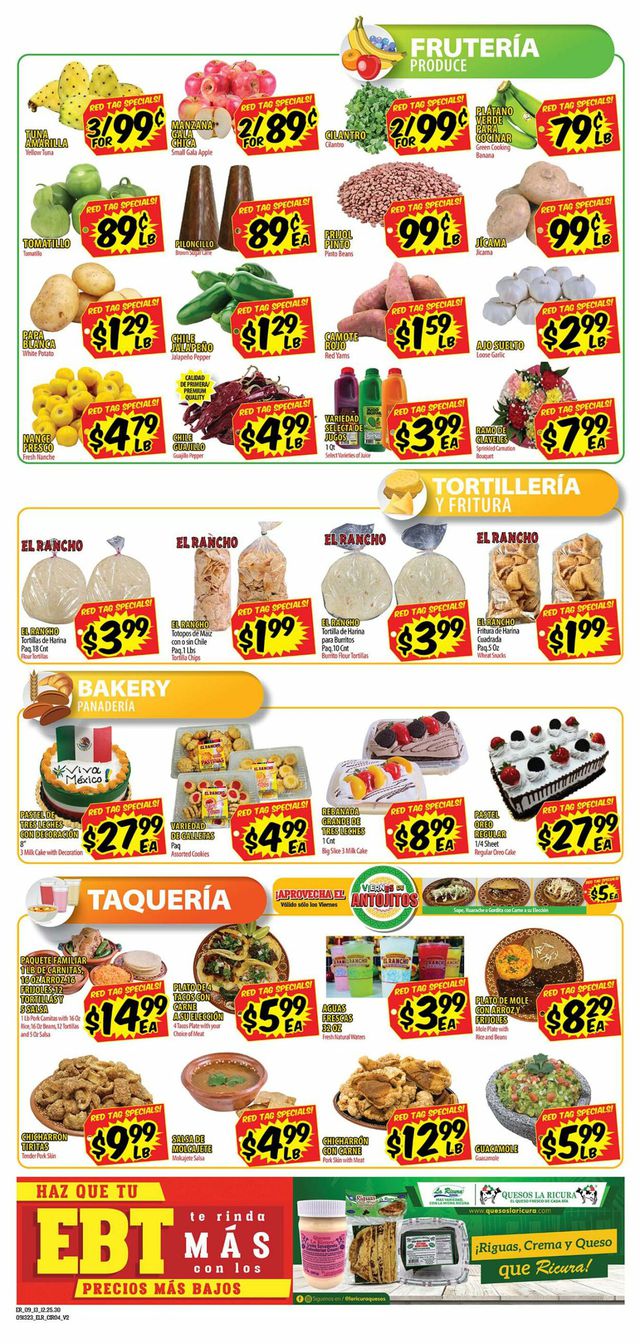 Catalogue El Rancho from 09/13/2023