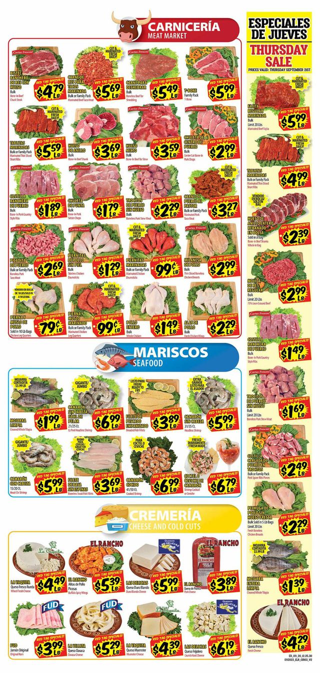 Catalogue El Rancho from 09/20/2023