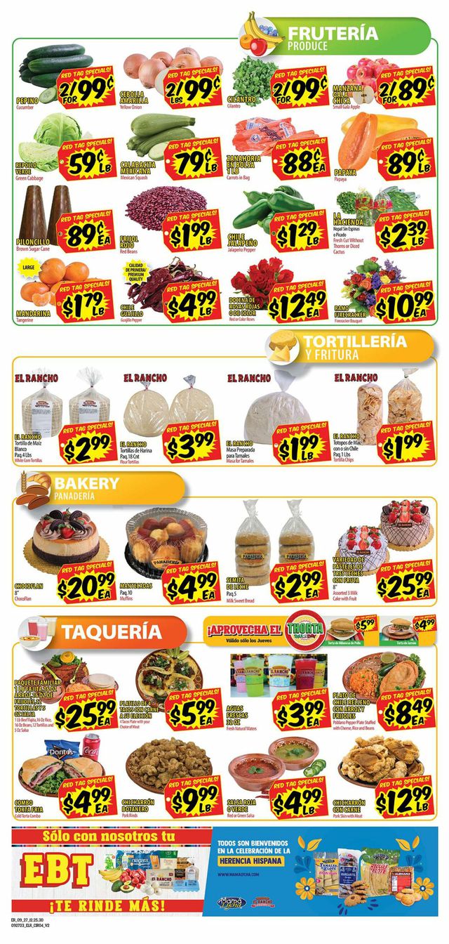 Catalogue El Rancho from 09/27/2023