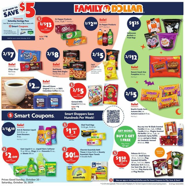 Catalogue Family Dollar from 10/20/2024