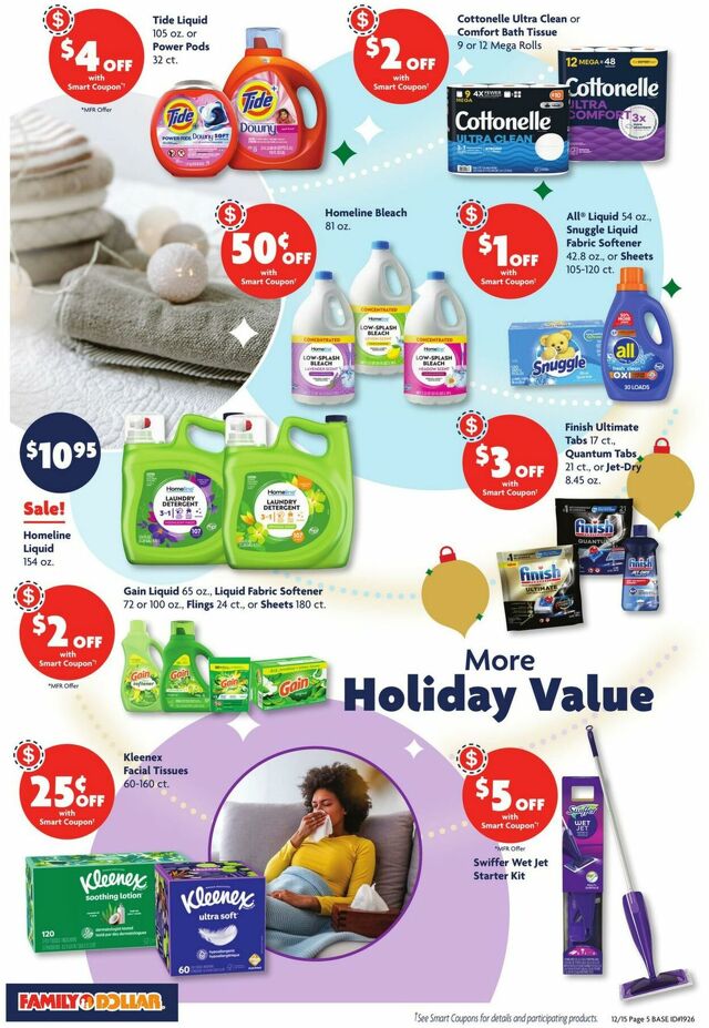 Catalogue Family Dollar from 12/15/2024