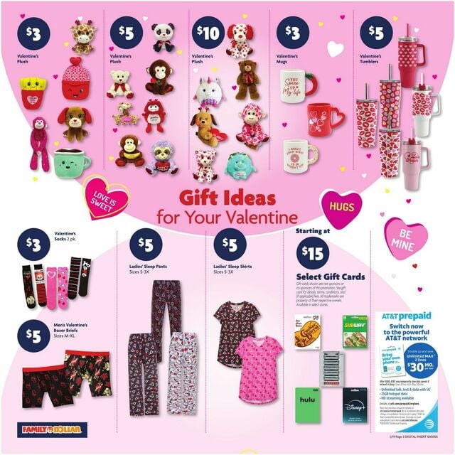 Catalogue Family Dollar from 01/19/2025