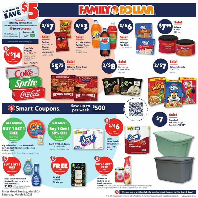 Catalogue Family Dollar from 03/02/2025