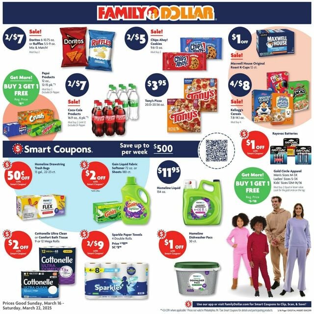 Catalogue Family Dollar from 03/16/2025