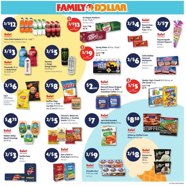 Catalogue Family Dollar from 05/27/2025