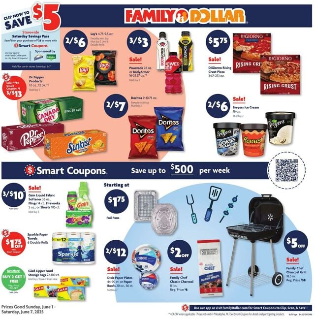 Catalogue Family Dollar from 06/01/2025