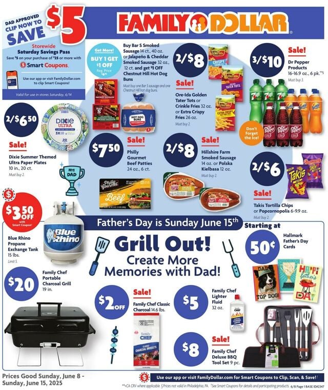 Catalogue Family Dollar from 06/08/2025