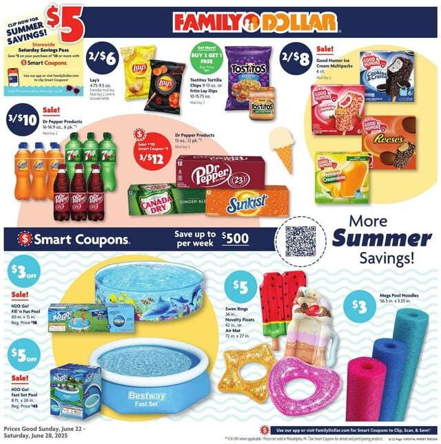 Catalogue Family Dollar from 06/22/2025