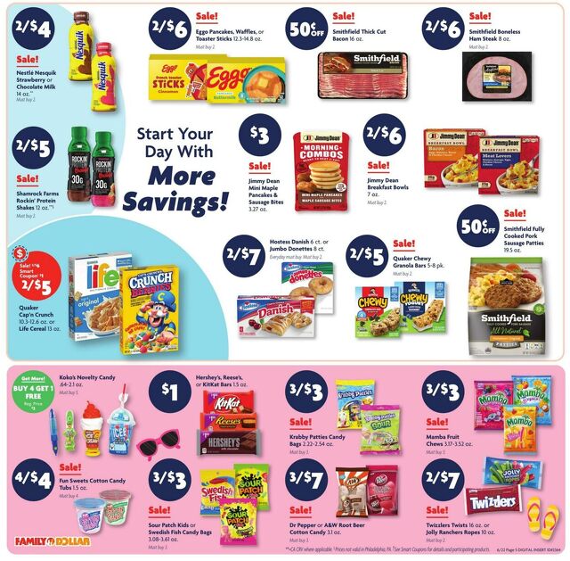 Catalogue Family Dollar from 06/22/2025