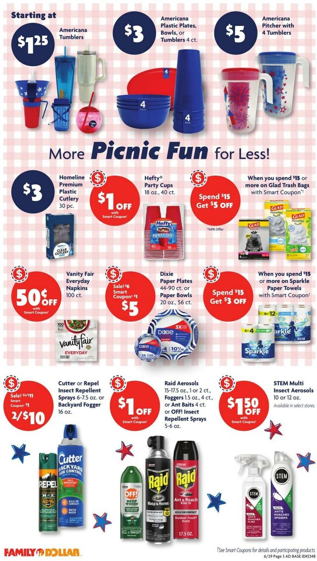 Catalogue Family Dollar from 06/29/2025