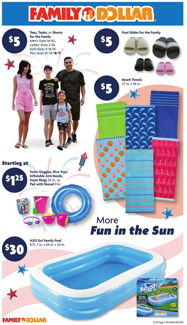 Catalogue Family Dollar from 06/29/2025