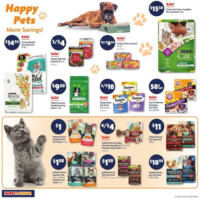 Catalogue Family Dollar from 06/29/2025