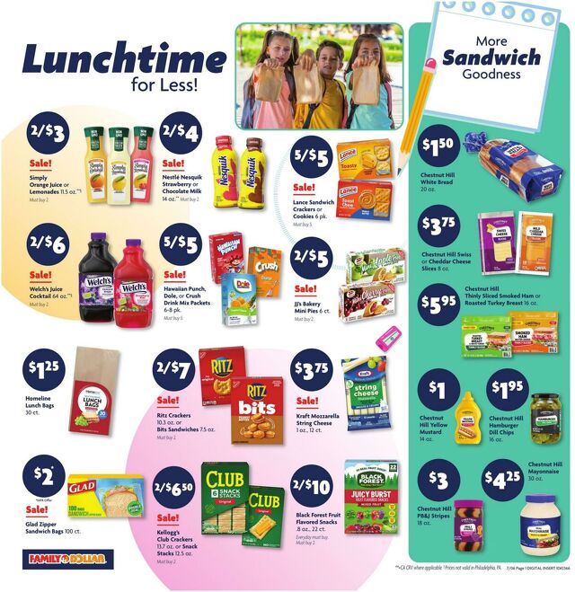 Catalogue Family Dollar from 07/06/2025
