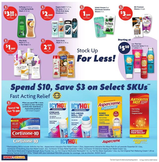 Catalogue Family Dollar from 07/06/2025