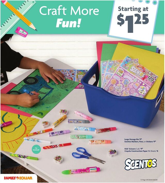 Catalogue Family Dollar from 07/07/2025