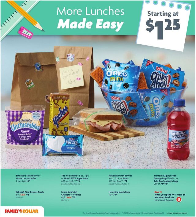 Catalogue Family Dollar from 07/07/2025