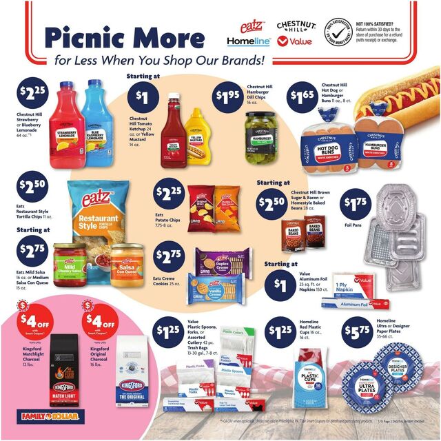 Catalogue Family Dollar from 07/13/2025