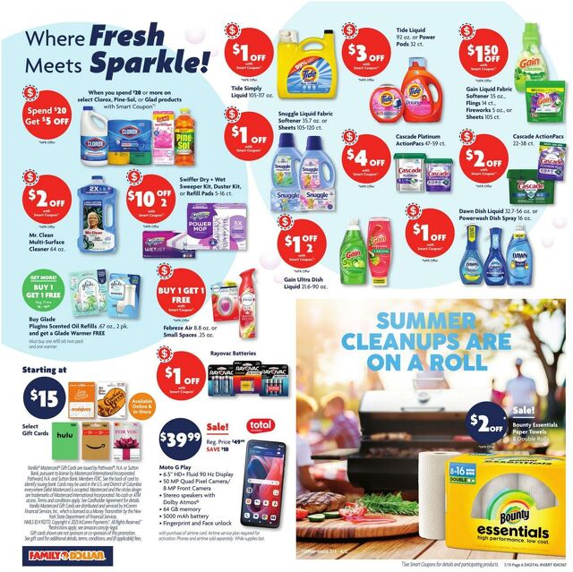 Catalogue Family Dollar from 07/13/2025