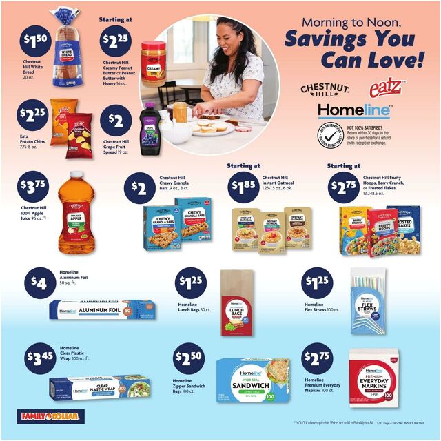 Catalogue Family Dollar from 07/27/2025