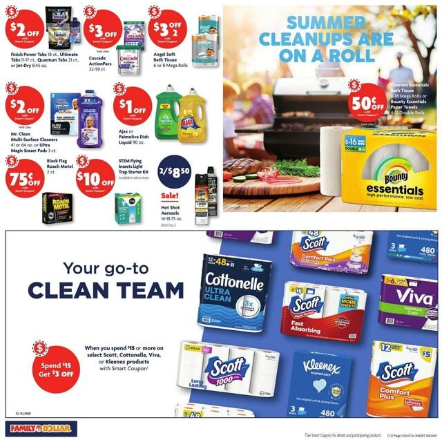Catalogue Family Dollar from 07/27/2025