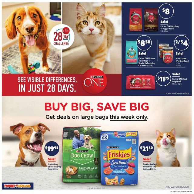 Catalogue Family Dollar from 07/27/2025