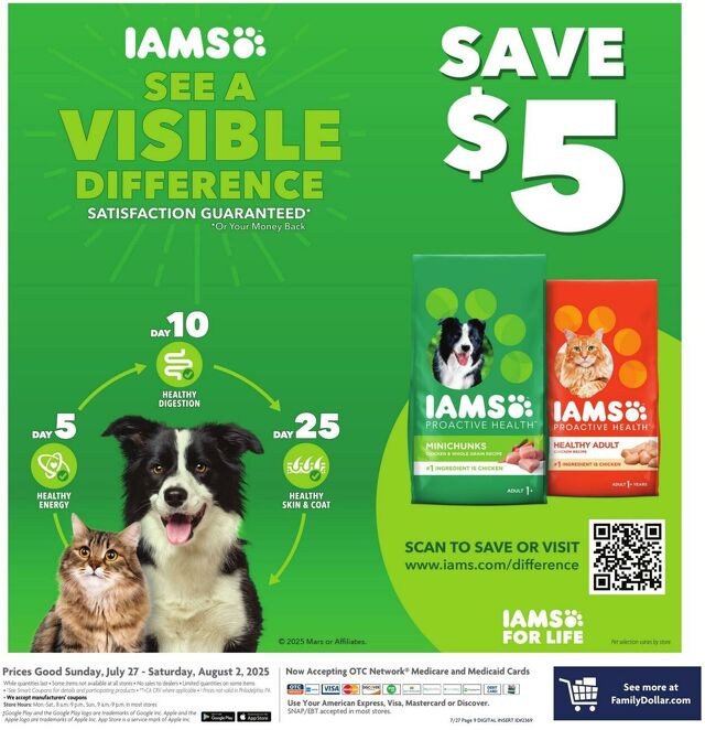 Catalogue Family Dollar from 07/27/2025