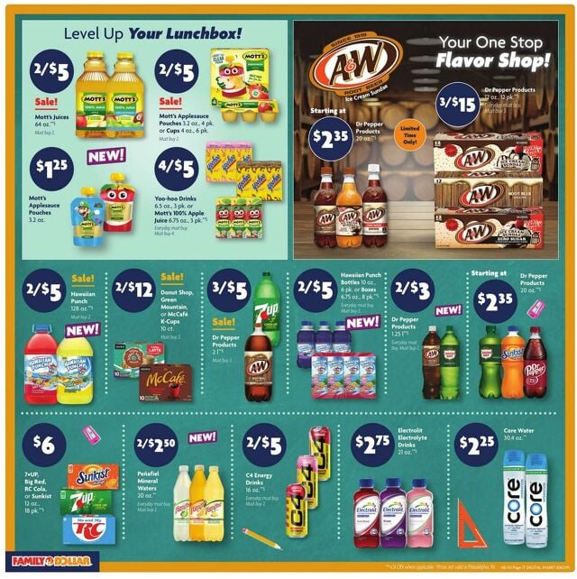 Catalogue Family Dollar from 08/03/2025