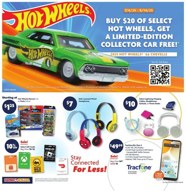 Catalogue Family Dollar from 08/03/2025