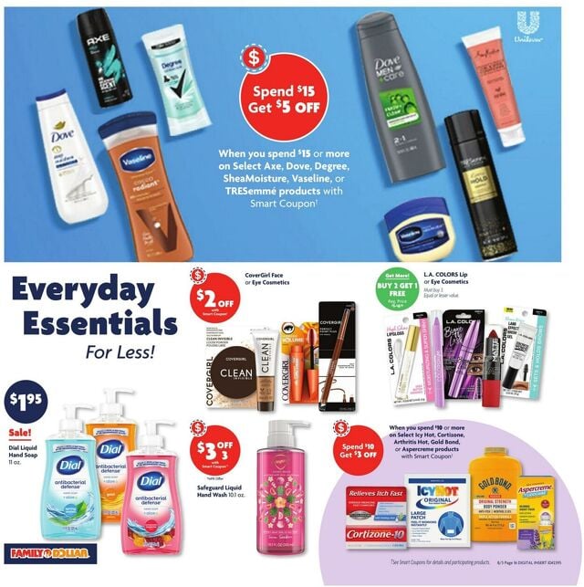 Catalogue Family Dollar from 08/03/2025