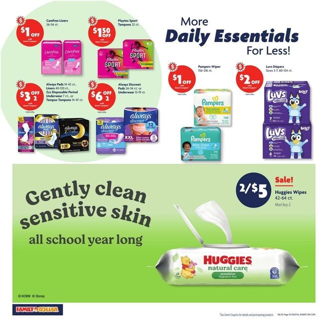Catalogue Family Dollar from 08/03/2025