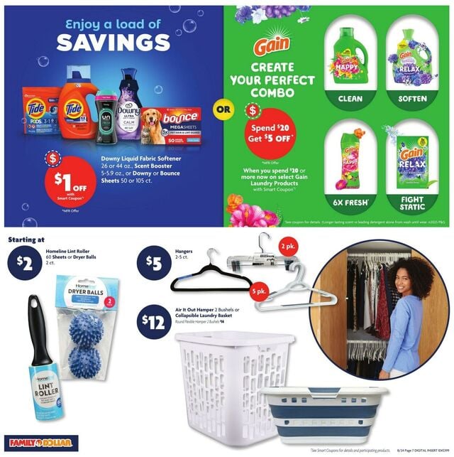 Catalogue Family Dollar from 08/24/2025