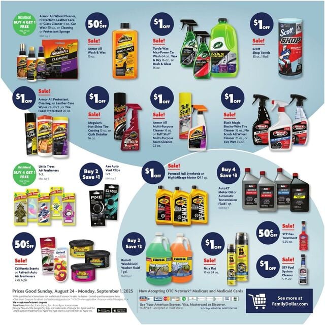 Catalogue Family Dollar from 08/24/2025