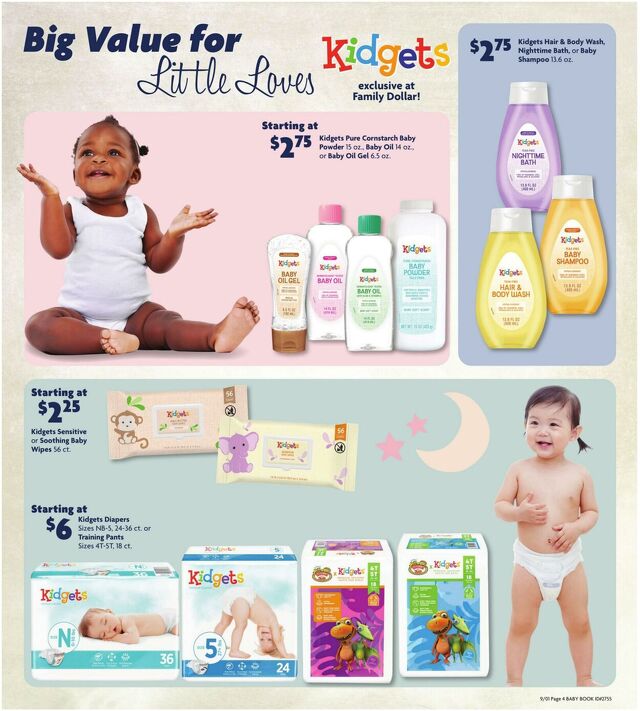 Catalogue Family Dollar from 09/01/2025